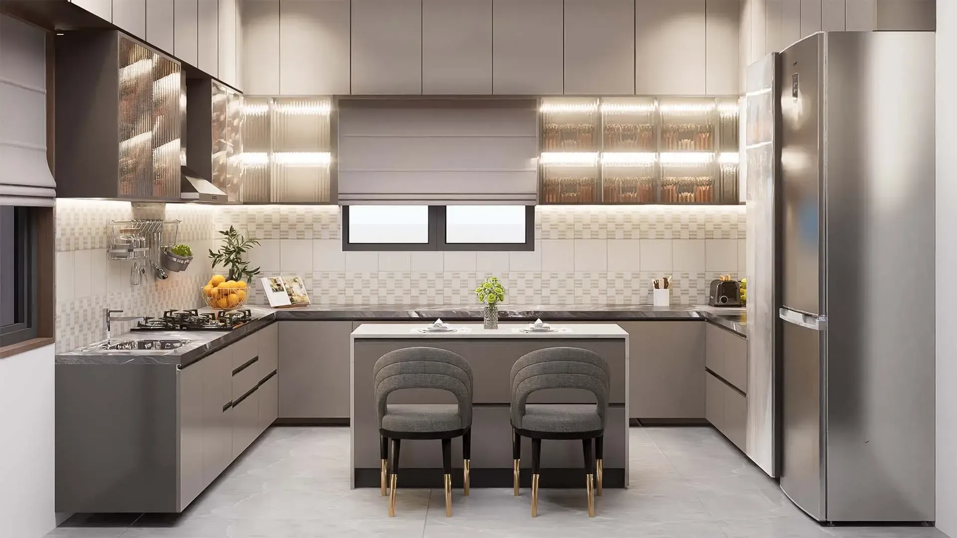 Remesh Residence - Kitchen