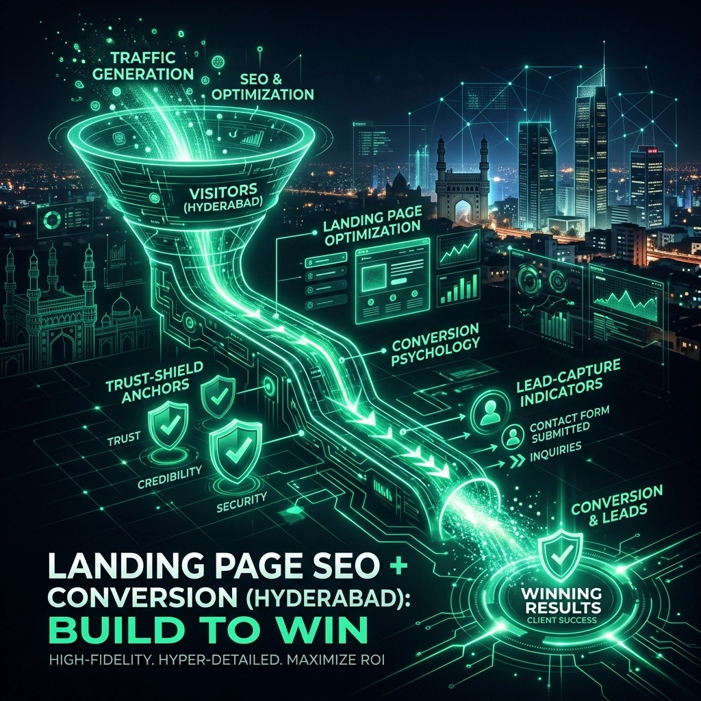 Landing Page SEO + Conversion (Hyderabad): Build to Win