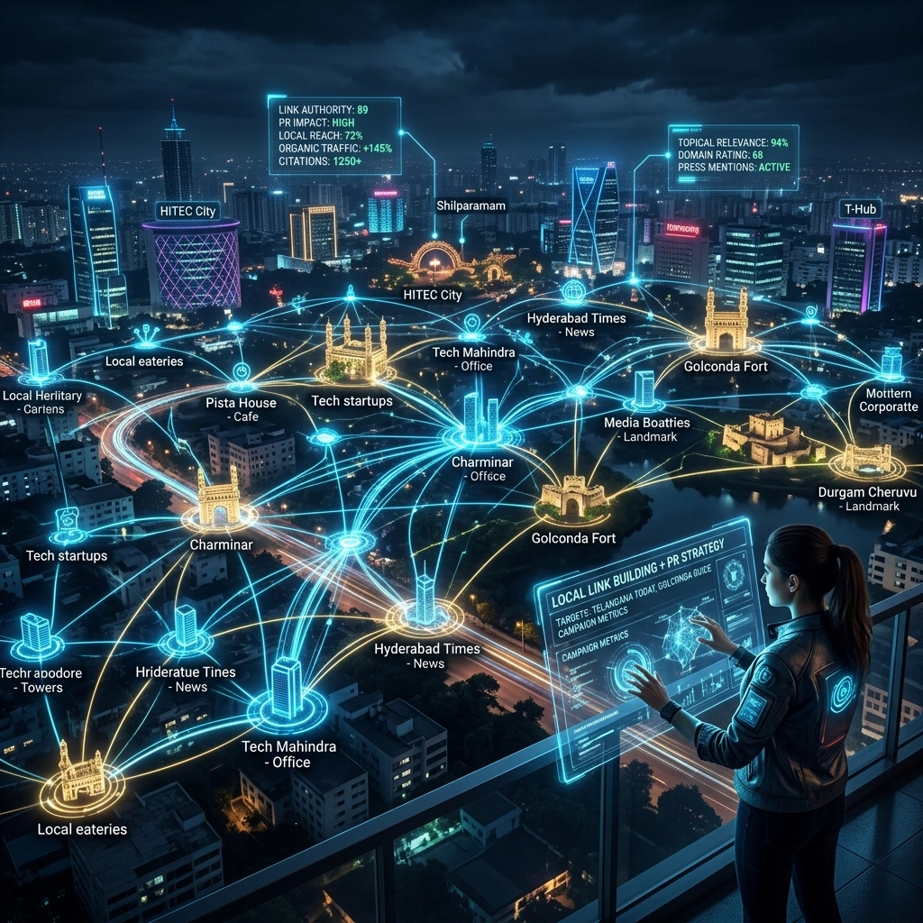 Local Link Building + PR (Hyderabad): Ethical Authority