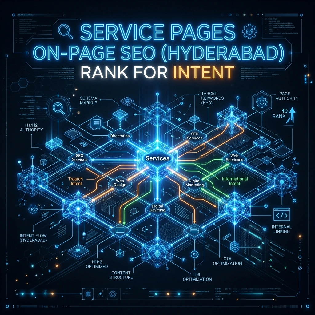 Service Pages On-Page SEO (Hyderabad): Rank for Intent